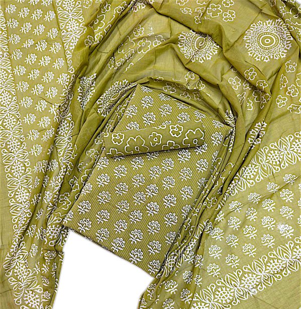Printed Unstitched Dress Material