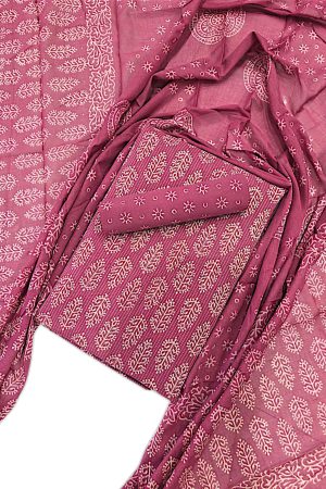 Cotton Printed Dress Material