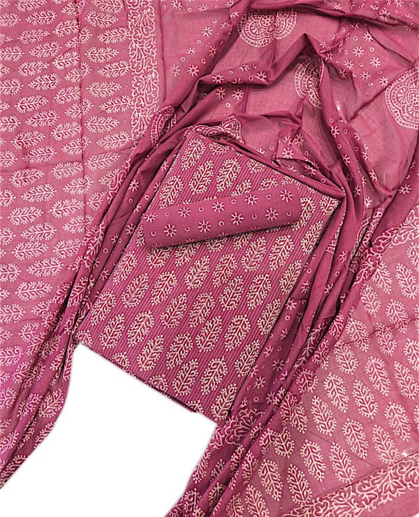 Cotton Printed Dress Material